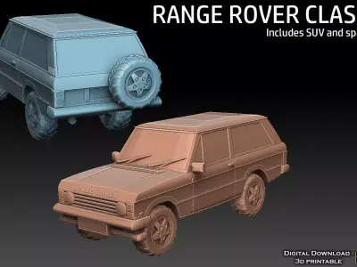 Range Rover Classic 3D print model
