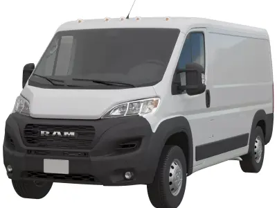 2024 Ram ProMaster 1500 TRADESMAN CARGO VAN LOW ROOF 136 WB  3D model