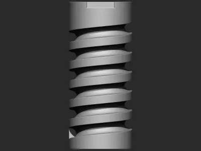 Machine Parts IMM OBJ STL Brush Pack 26 in One vol 2 3D model