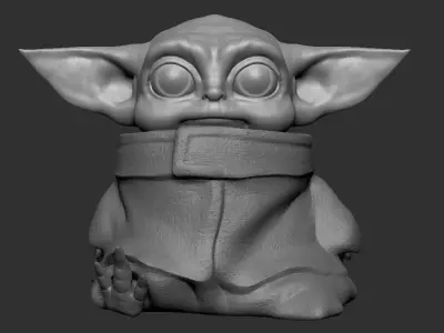 Baby Yoda 3D print model buy