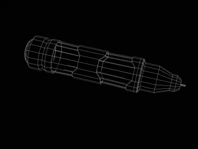 Sci-Fi Injector - Game Ready Prop Low-poly 3D model
