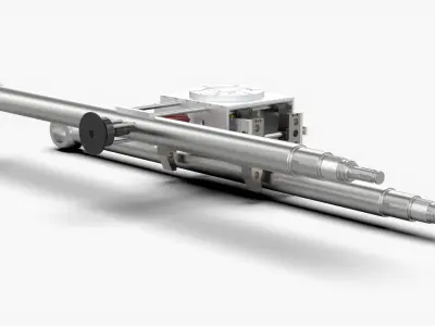 Heavy Duty Gripper Robotic Gripper Free 3D model