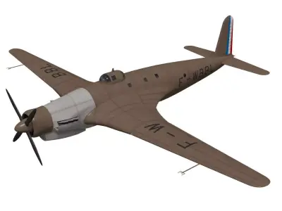 SNCAC NC3021 Belphegor 3D model