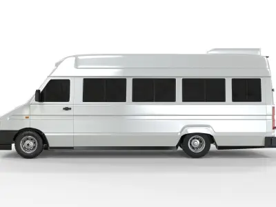 Iveco Daily Van 1998 Exterior 3D model