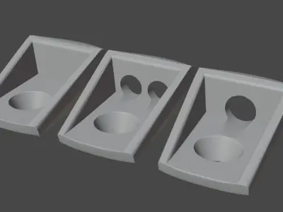 Cable guide for old Orbea Occam and Oiz frames Free 3D print model