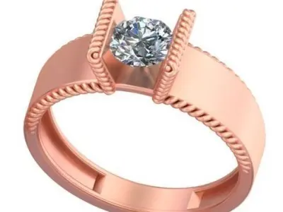 Superb Ring GR-11 3D print model