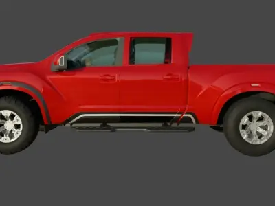 Nissan Pick-Up truck 3D model