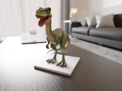 dinosaur 3D print model 6