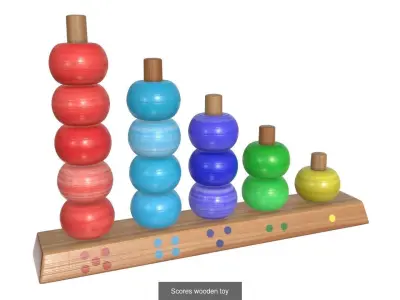 Children toys 04 3D Model Pack