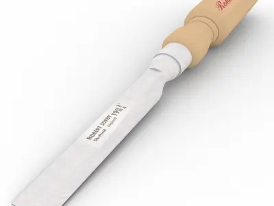 Bevel-Edge Chisel 3D model