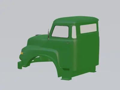 MAN 13 230 HKA 1968 TRUCK 3D print model