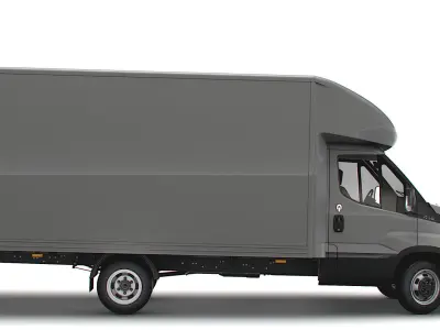 Iveco Daily Luton Box 2014 3D model