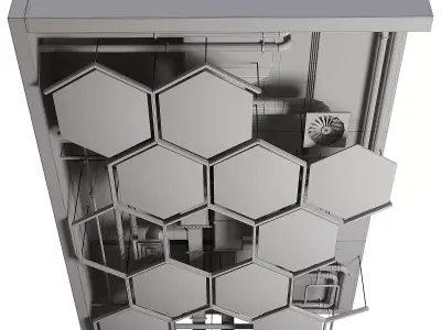 Ceilinng 16 Low-poly 3D model