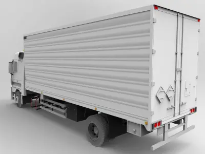 Box Truck 3D model purchase