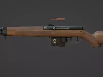 Benson Model 1924 Low-poly 3D model
