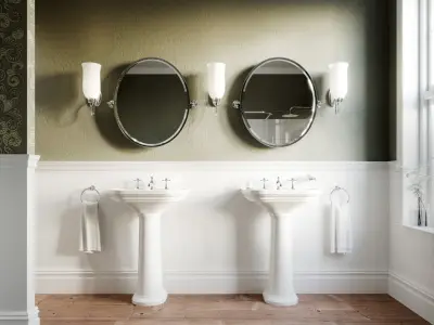 Victorian Bathroom - Classic 3D model
