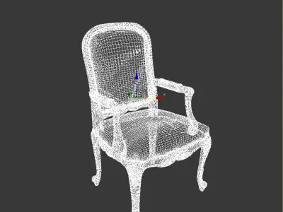 Classical chair 3D model
