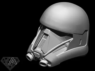 Star Wars Troopers helmets set 3D print model