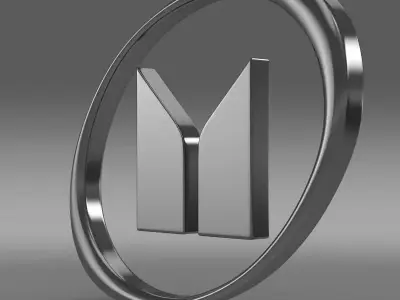 Isuzu Logo 3D model