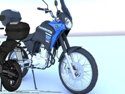MOTORCYCLE AND BIKE 3D MODELS 3D model