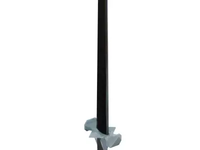 Fantasy Sword Free 3D model 3