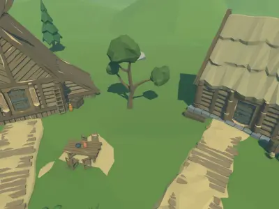 RPG Poly Pack - Lite Free low-poly 3D model
