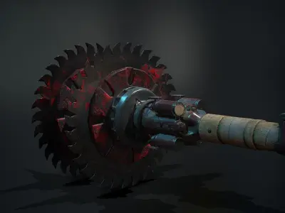 baseball bat  Free low-poly 3D model