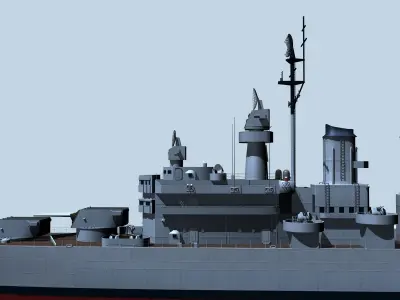 Light Cruiser 3D model