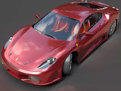 Ferrari 458 Italia - Hyper-Detailed Italian Exotic 3D model