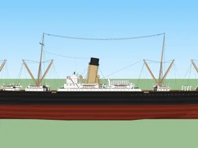 SS Medic Low-poly 3D model