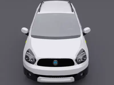 geely lc cross 3D model