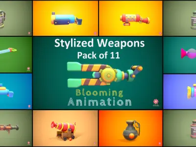 Stylized Weapons Bundle Pack