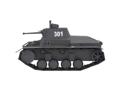 Panzer 38t 3D model