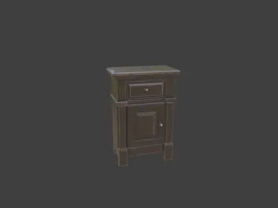 Vintage Furnitures 3D model
