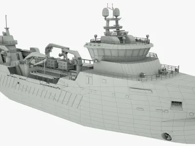 Fish Carrier Ronja Storm 3D model