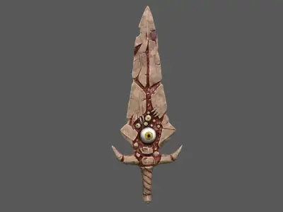 Ancient Legends Sword Low-poly 3D model