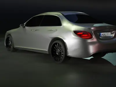 Mercedes C-Class 2014 Free 3D model