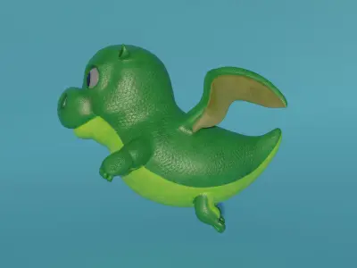 Dragon Free 3D model purchase