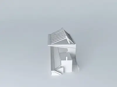 The stadium hotels and accommodation Free 3D model