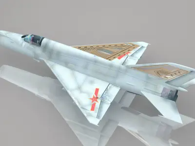 Finback J-8 3D model