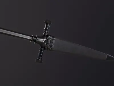 Fantasy Swords Collection PBR 3D Model Pack