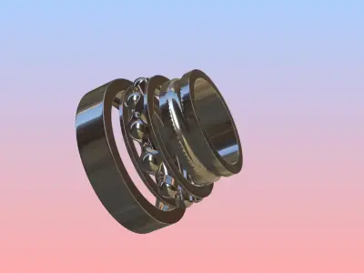 Ball bearings  3D model