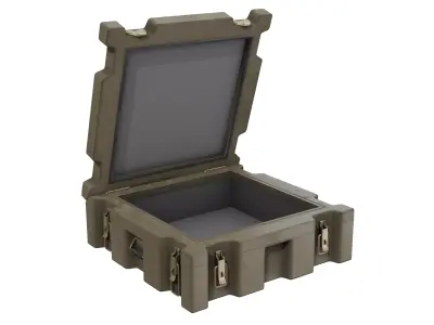 Game-Ready 3D Storage Case - Military - Army - Prop Low-poly 3D model