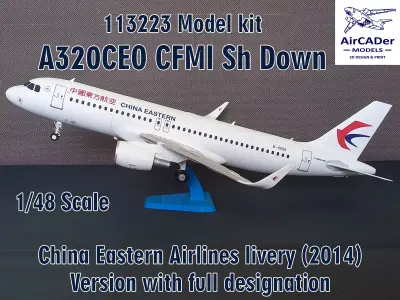 113223 Model kit Airbus A320CEO CFMI Sh Down 3D print model