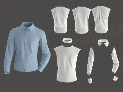Part 3- 3D Shirt  Configurator -BASIC 3D model
