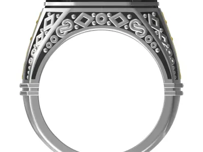 Antique-Vintage Rings 3D print model