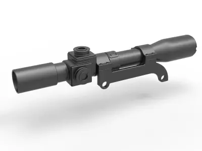 Scope for cosplay blaster 6 3D print model