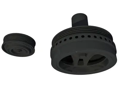Engine Part V4 3D model