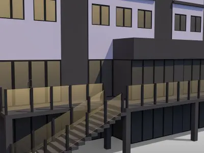 Commercial Building 006 3D model