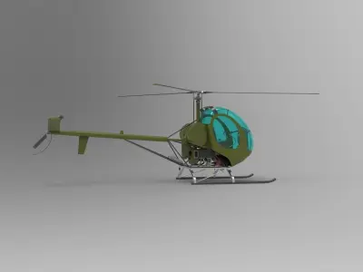 Sikorsky S-300 3D model